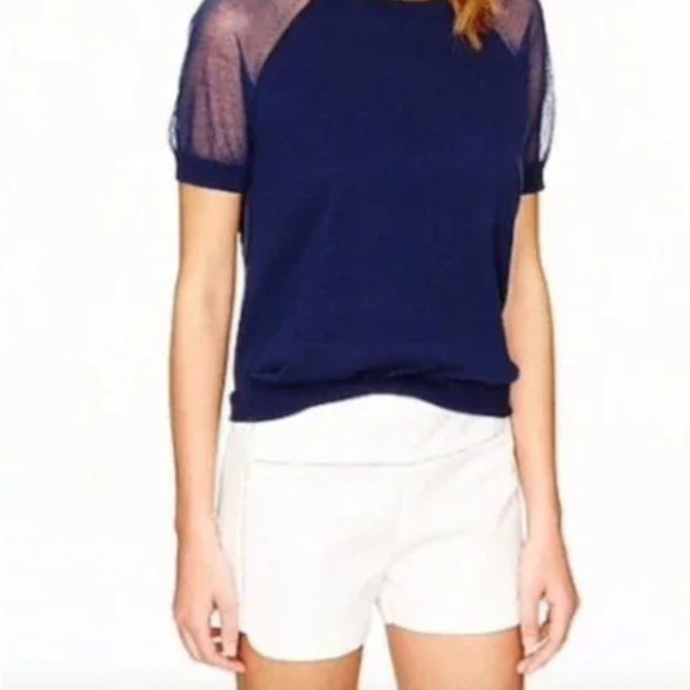 J Crew Cotton Mixed Texture Shorts